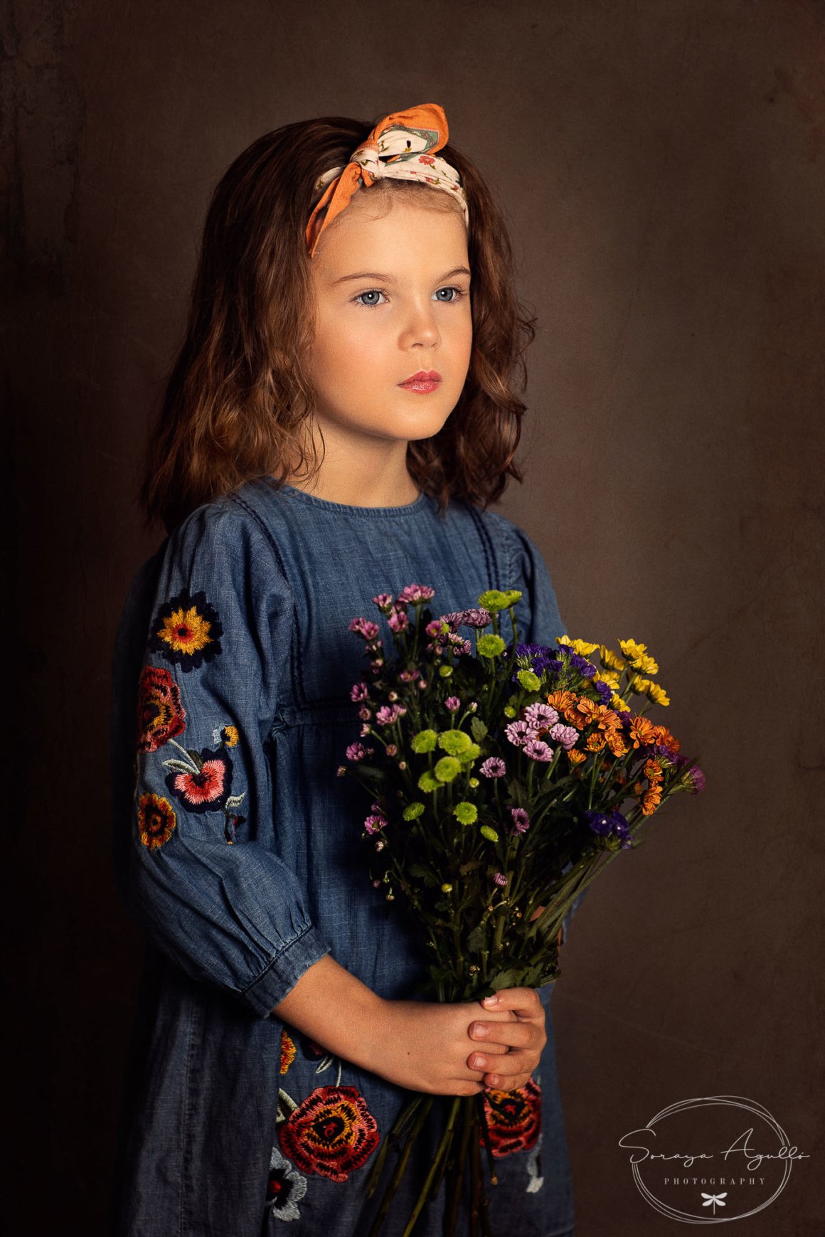 retrato artístico para niñas en Almansa