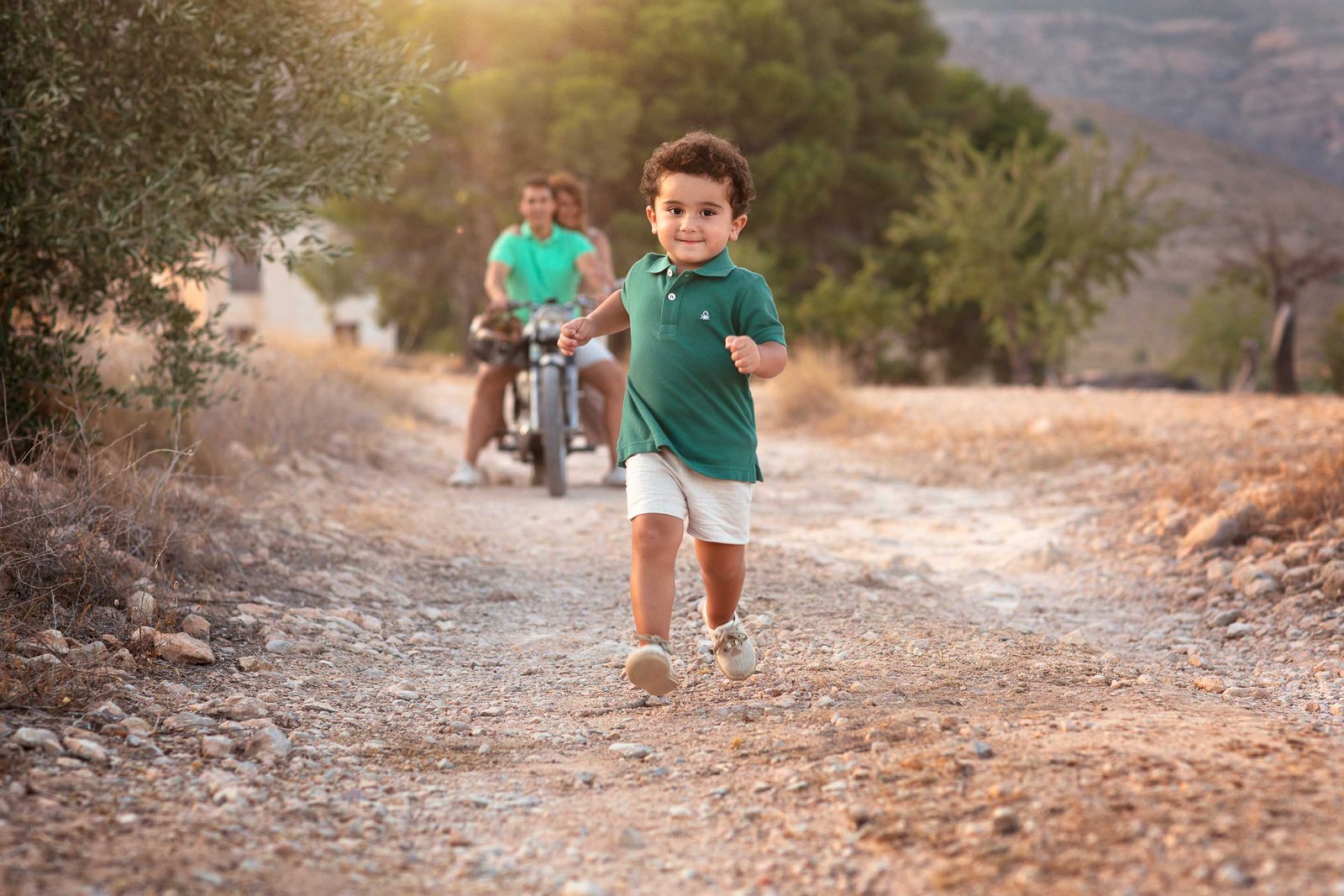 fotografias de familias en exterior en Caudete
