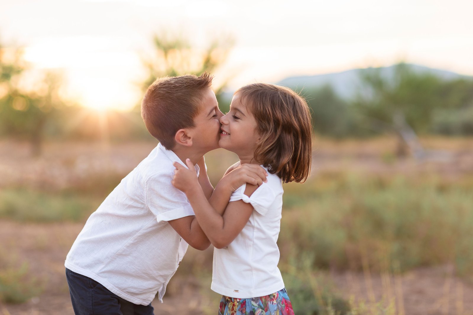 fotografia de hermanos en Caudete