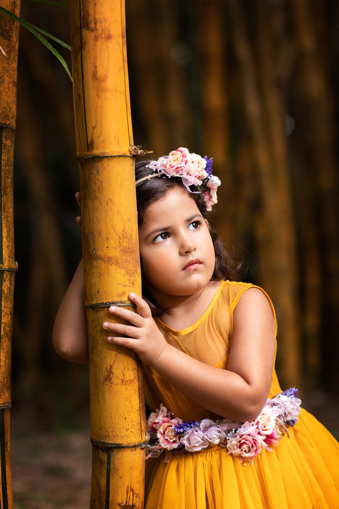 Sesion de fotografia de niñas en Almansa